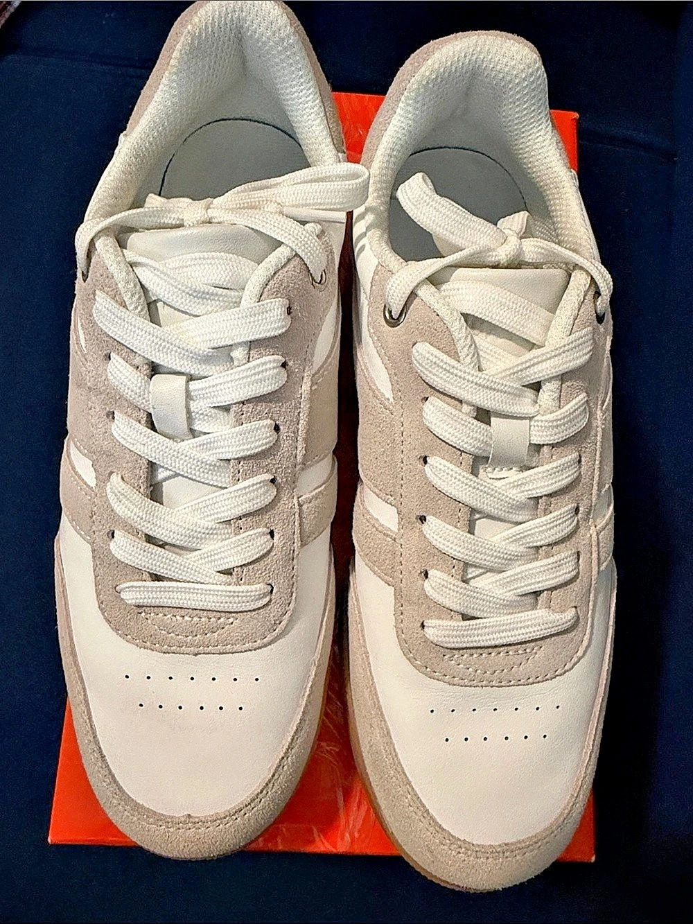 Lucky Step Air Cooled Women's Sneakers White & Pink US 8.5 Like New